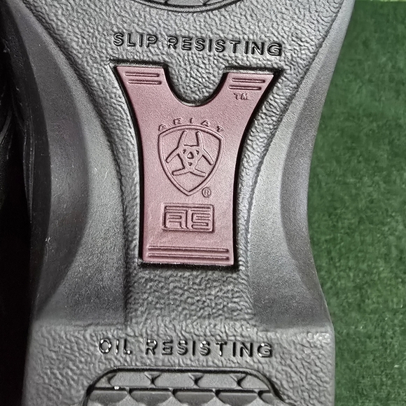 Ariat | Womens Expert Safety Genuine Leather Steel Toe Clogs - SIZE 9 - Picture 4 of 16